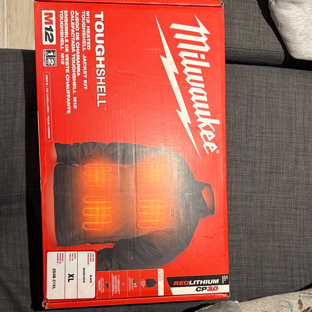 Milwaukee Toughshell Heated Jacket - Black